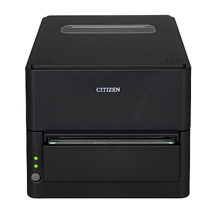 Citizen drukarka POS CT-S4500 czarna widok z przodu od góry