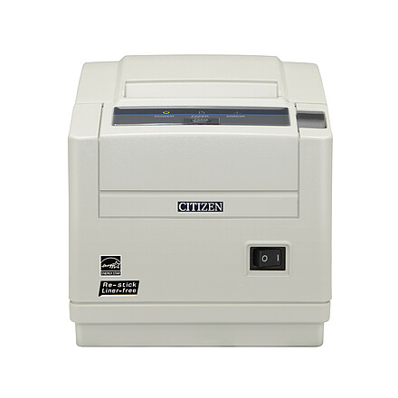 Citizen белый чековый CT-S601IIR принтер спереди сверху