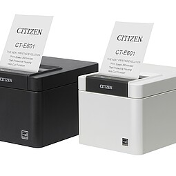 Citizen POS CT-E601 Antimicrobial Disinfectant Ready Black White Printer Feed