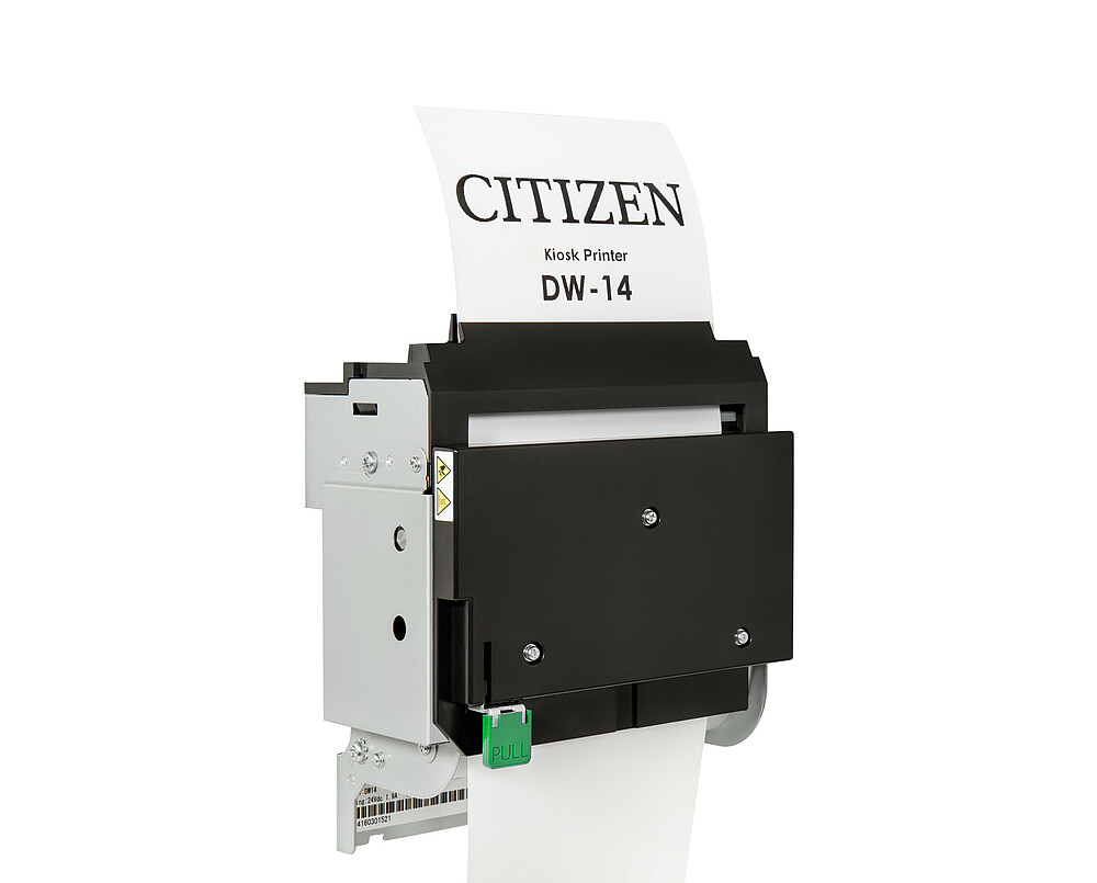 Imprimante Kiosque Citizen DW-14 installation verticale