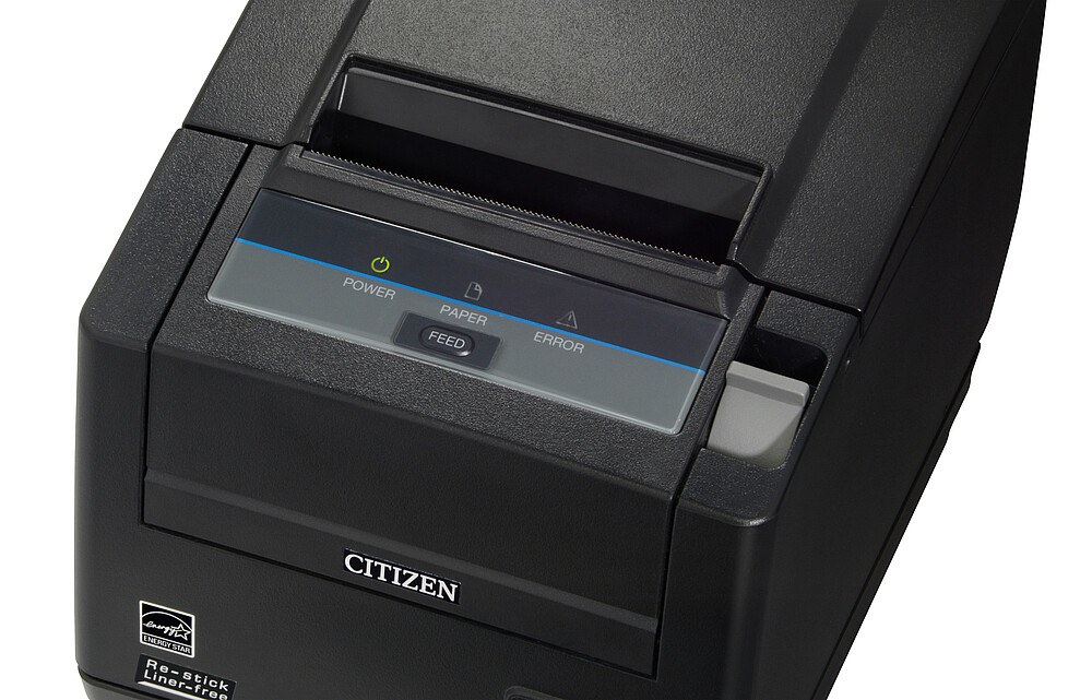 Citizen черный чековый CT-S601IIR  принтер панель