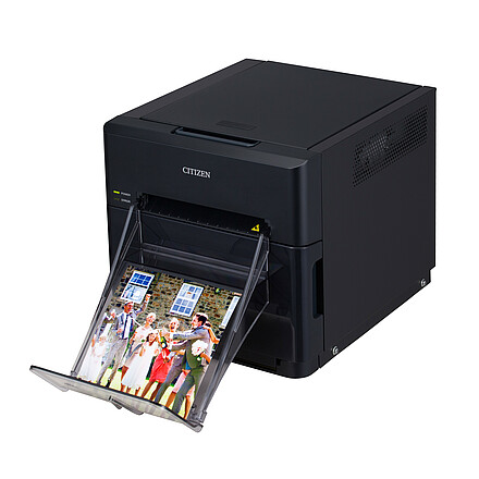Citizen Photo Printer CZ-01 Printouts With Tray 1
