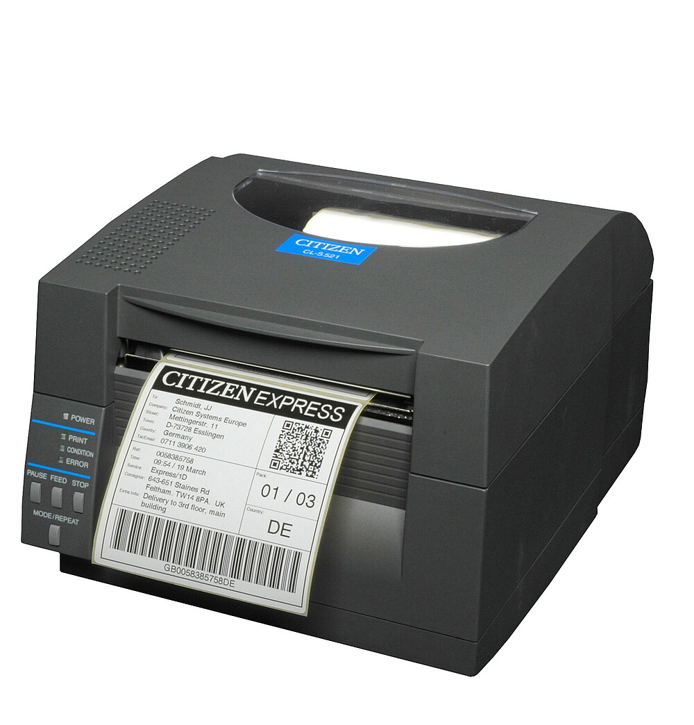 Citizen Label Printer CL-S521 Black