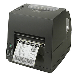 Citizen Etikettendrucker CL-S621II schwarz externe Medienrolle