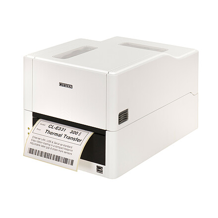 Citizen Label Printer CL-E331 White Printout