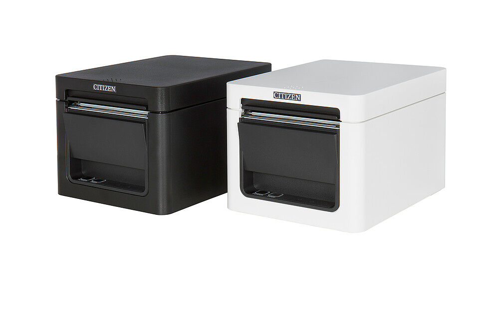Citizen CT-E351 черный и белый POS принтер CT-E351 черный и белый под углом