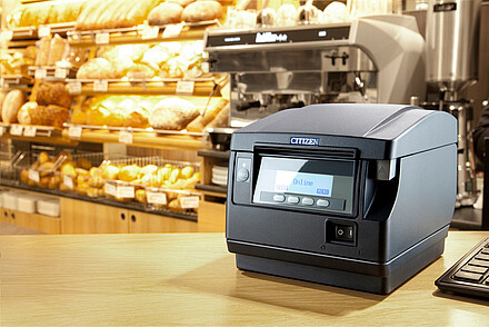 Citizen POS Printer CT-S851 Black Application Bakery