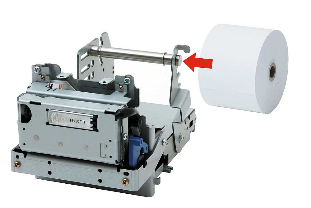 Киоск принтер Citizen PMU-2200 рулон бумаги слева