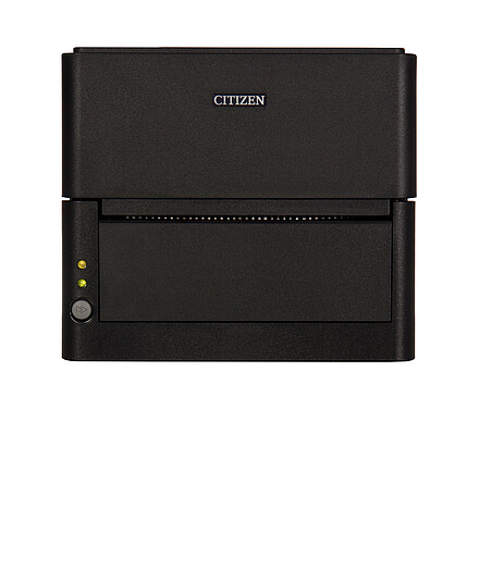 Citizen Etikettendrucker CL-E300 schwarz Frontansicht