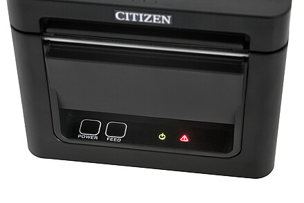 Citizen POS Drucker CT-E351 schwarz Bedienpanel