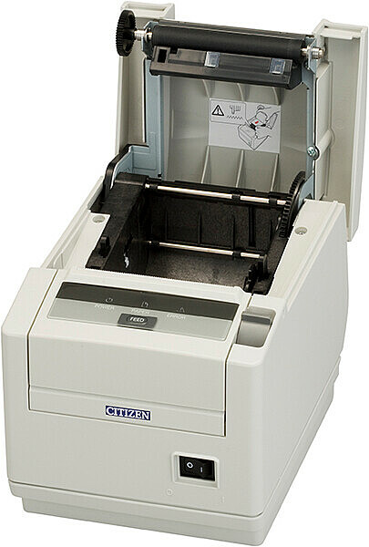 Citizen POS Printer CT-S601 White Open Cropped