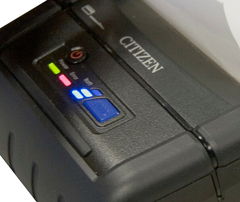Citizen Mobile Printer CMP-20 Panel