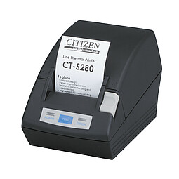 Citizen POS Drucker CT-S280 schwarz mit Bon