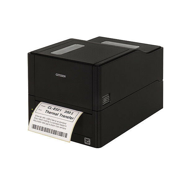 Citizen Label Printer CL-E321 Black Printout