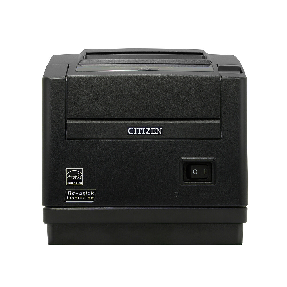 Citizen POS Drucker CT-S601IIR schwarz Frontansicht