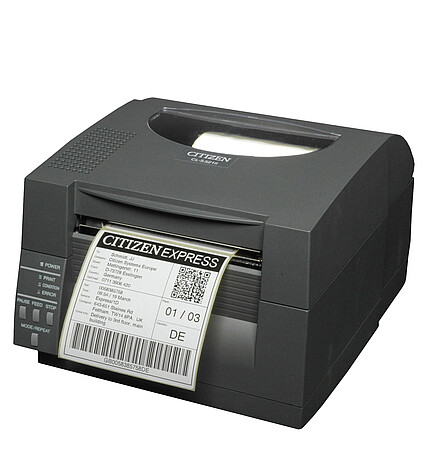 Citizen Etikettendrucker CL-S521II schwarz