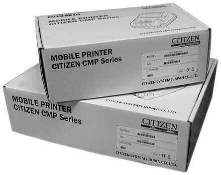 Citizen mobile Drucker CMP-20 CMP-30 Verpackung